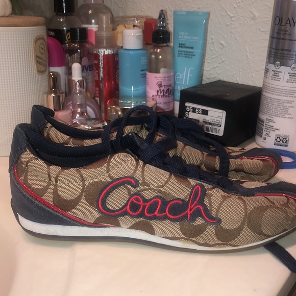 Coach Devin signature C suede Sneakers - Picture 2 of 7